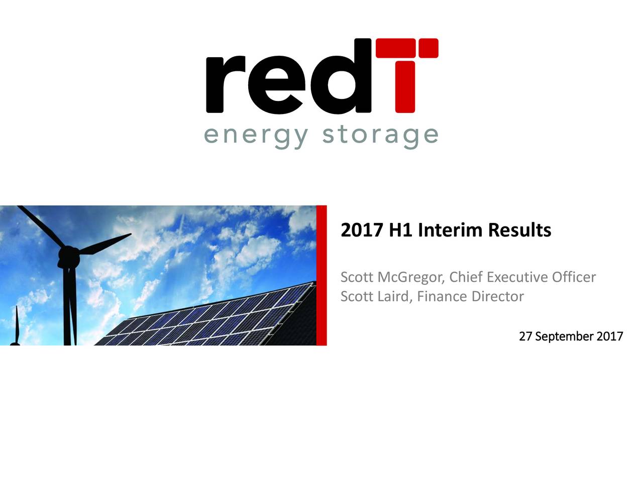REDT ENERGY PLC 2017 Q2 Results Earnings Call Slides (OTCMKTSCAMCF