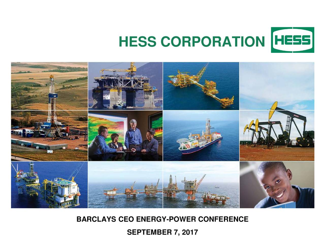 Hess Corporation (HES) Presents At Barclays CEO EnergyPower Conference