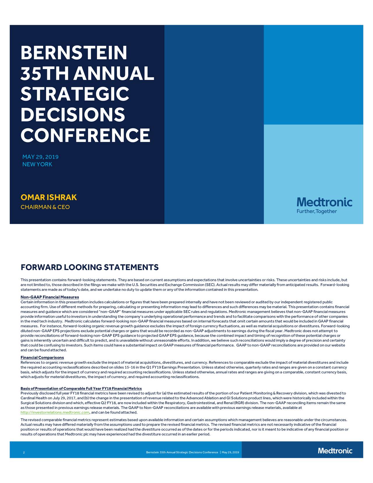 Medtronic (MDT) Presents At Bernstein Strategic Decisions Conference