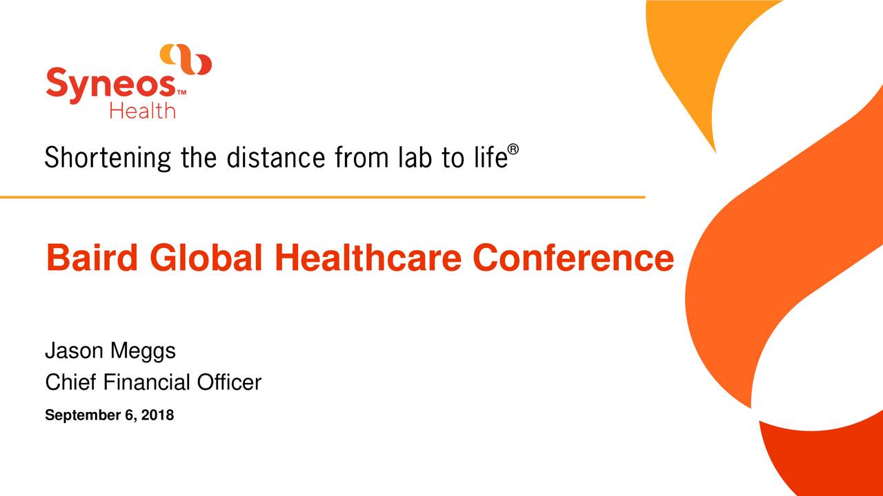 Syneos Health (SYNH) Presents At Baird's Global Healthcare Conference