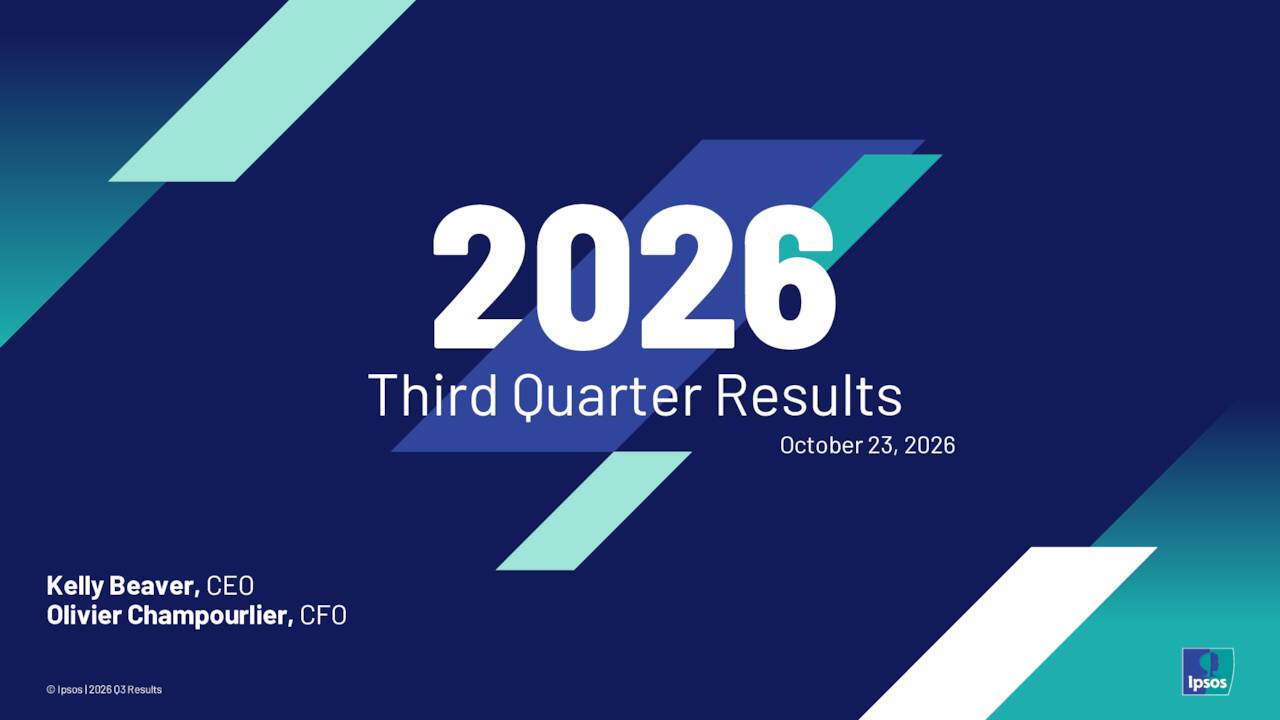 Ipsos SA 2026 Q3 - Results - Earnings Call Presentation (OTCMKTS:IPSOF ...
