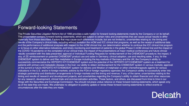 Delcath Systems (DCTH) Investor Presentation - Slideshow (NASDAQ:DCTH ...