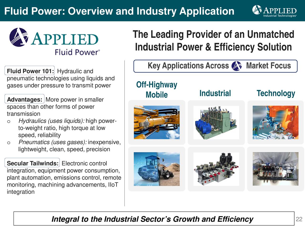 Applied Industrial Technologies (AIT) Investor Presentation - Slideshow ...