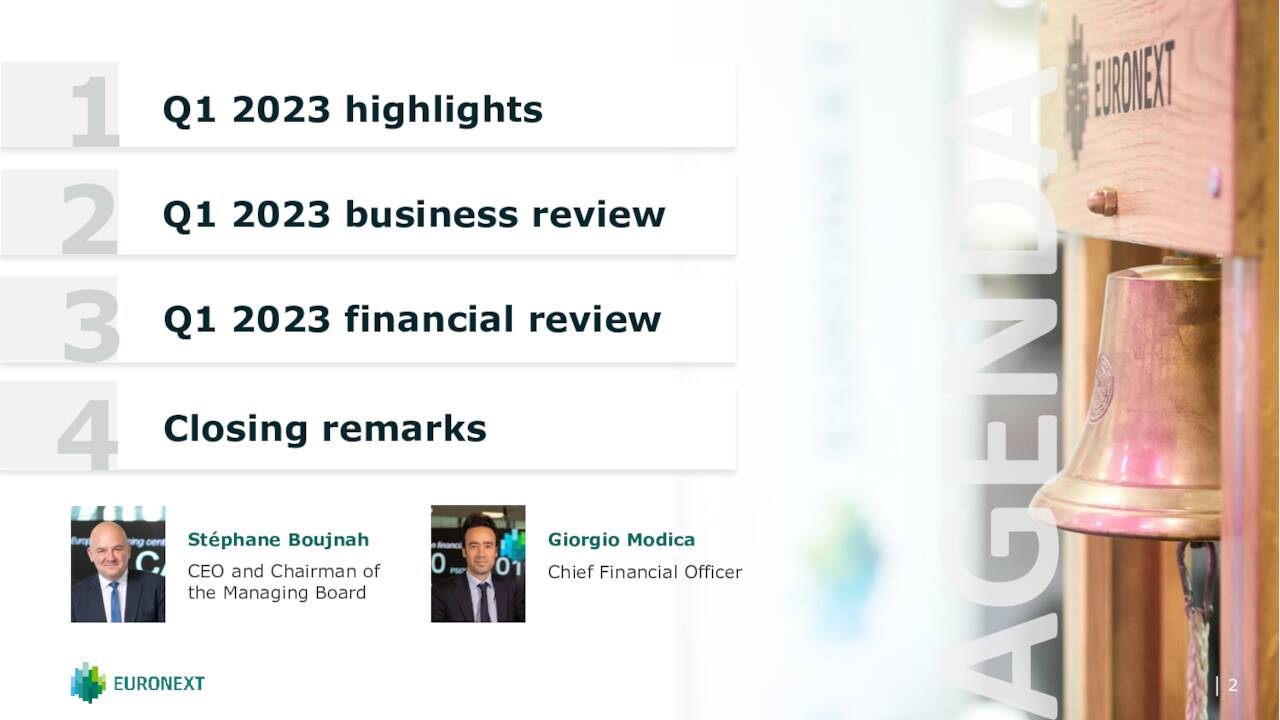 1    Q1 2023 highlights