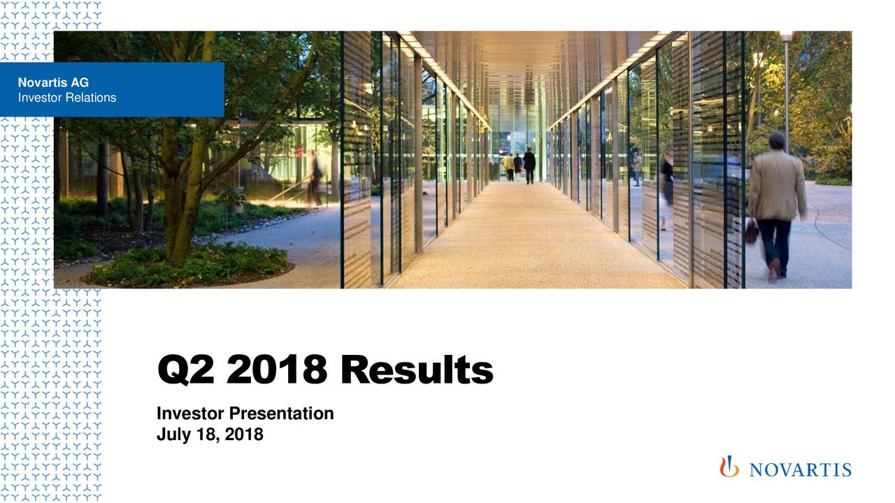 Novartis AG 2018 Q2 Results Earnings Call Slides (NYSENVS