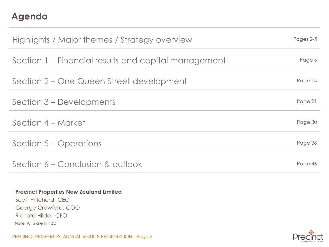 Precinct Properties New Zealand Ltd 2018 Q4 Results Earnings Call