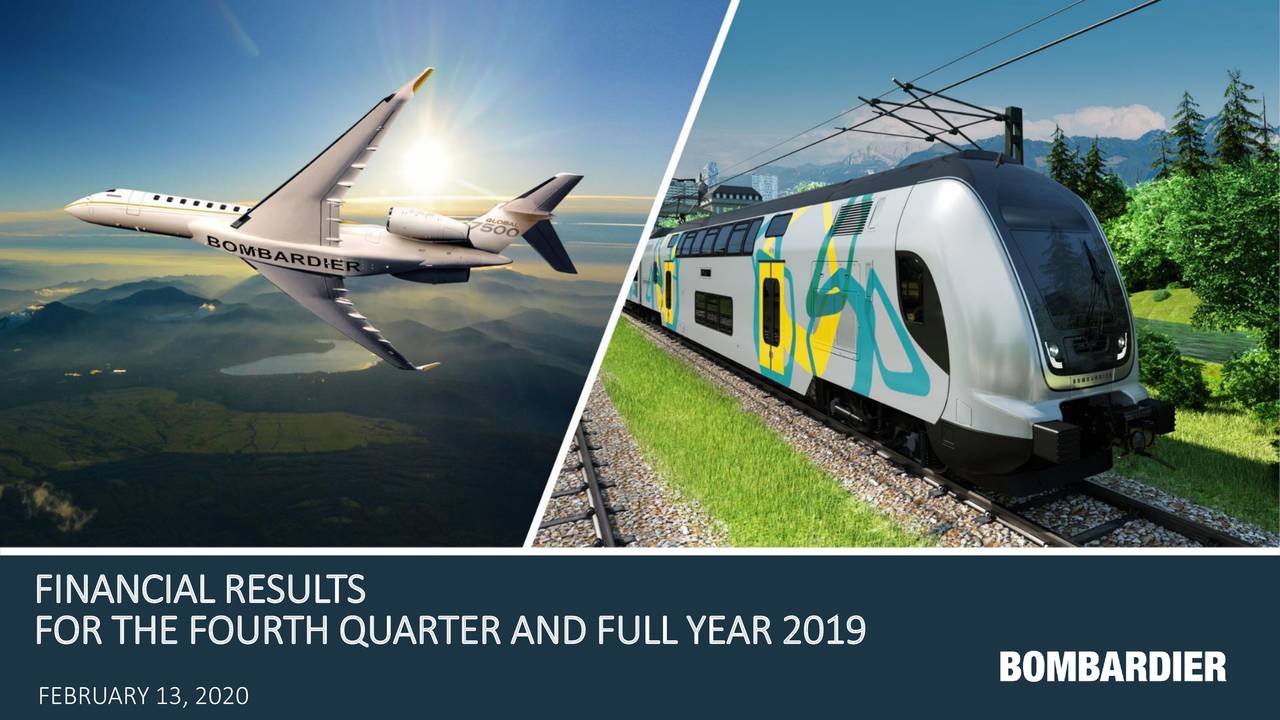 Bombardier Inc.B 2019 Q4 - Results - Earnings Call Presentation ...