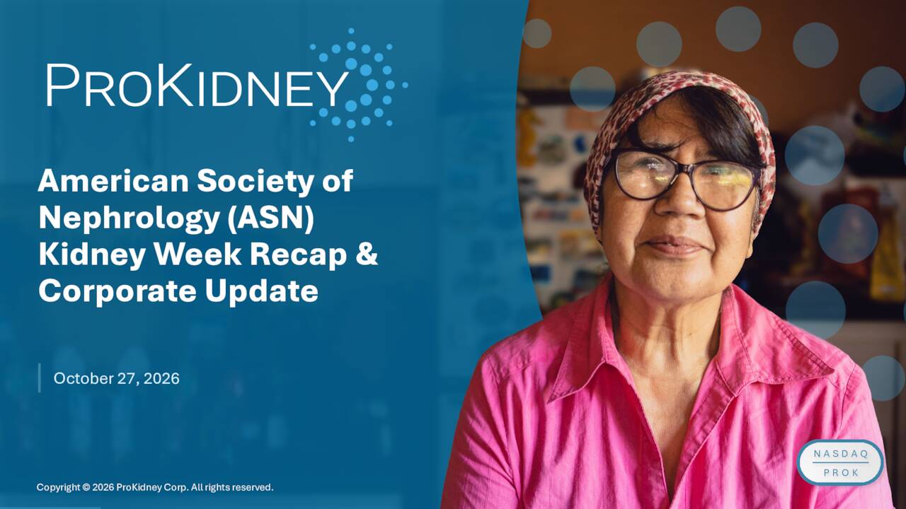 ProKidney Corp. (PROK) Discusses Rilparencel Mechanism and Role in ...