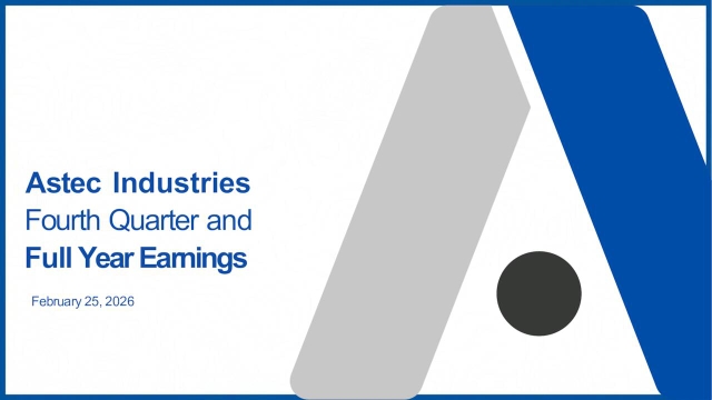 Astec Industries, Inc. 2025 Q4 - Results - Earnings Call Presentation ...