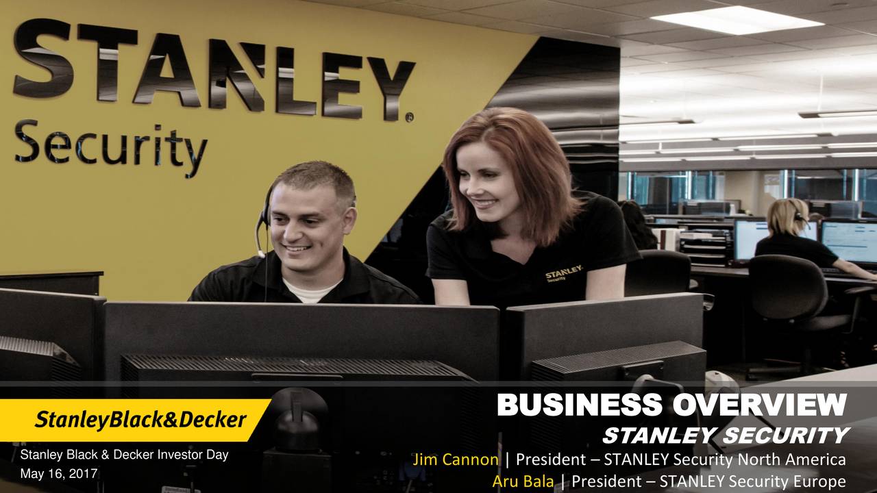 Stanley Black & Decker (SWK) Investor Presentation - Slideshow ...