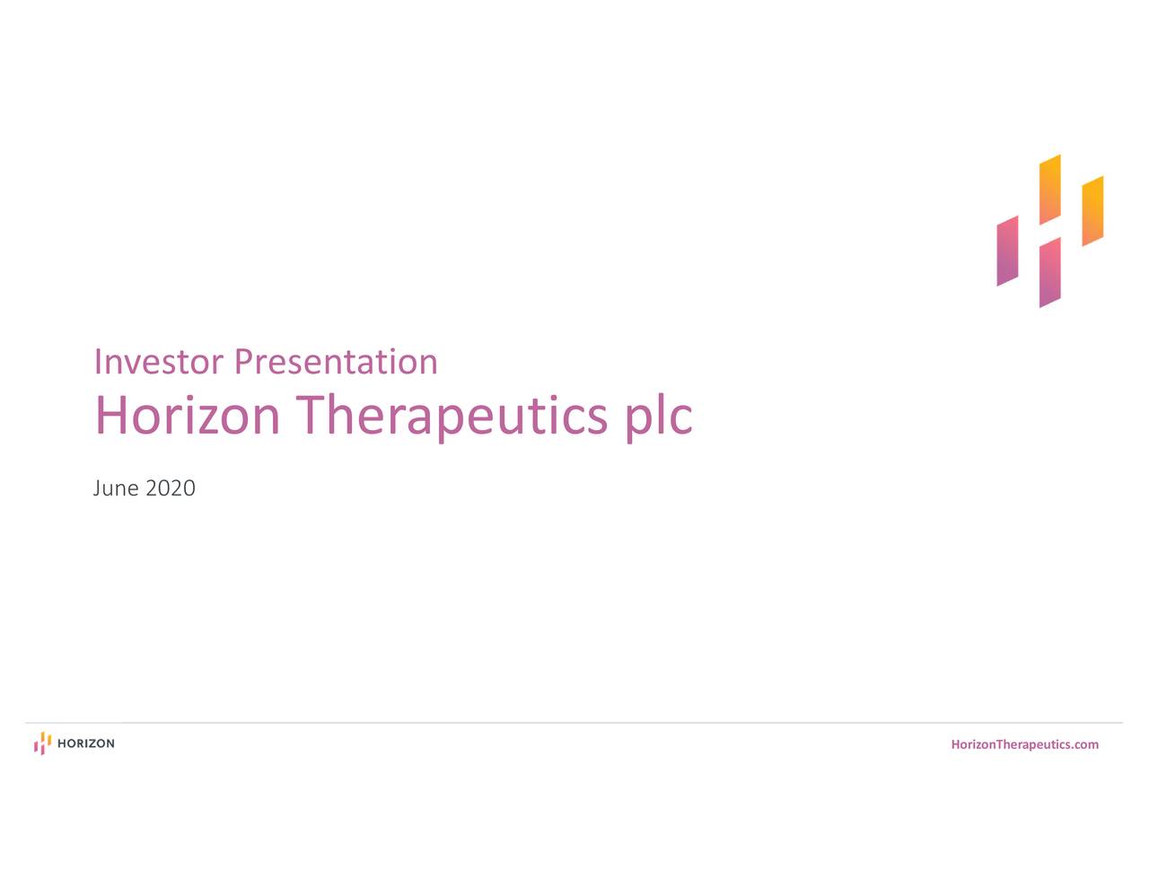 valuation horizon therapeutics