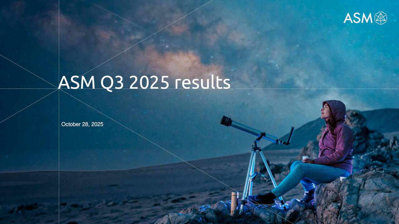 ASM International NV 2025 Q3 - Results - Earnings Call
