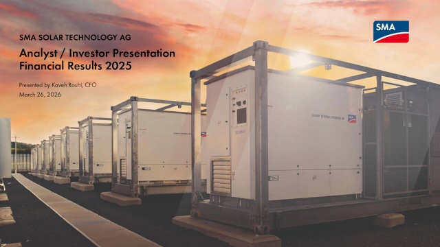 SMA Solar Technology AG 2025 Q4 - Results - Earnings Call Presentation ...