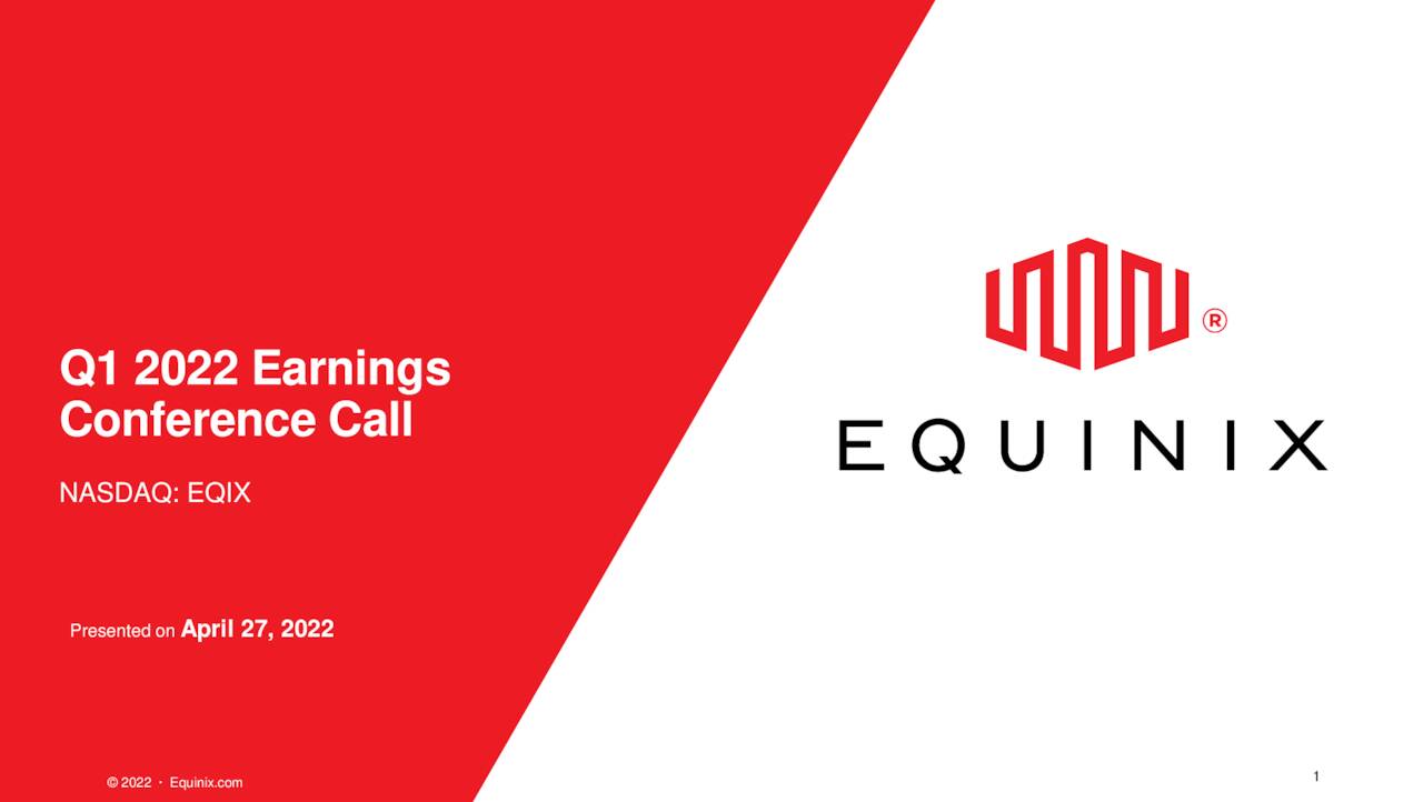 equinix investor presentation 2022