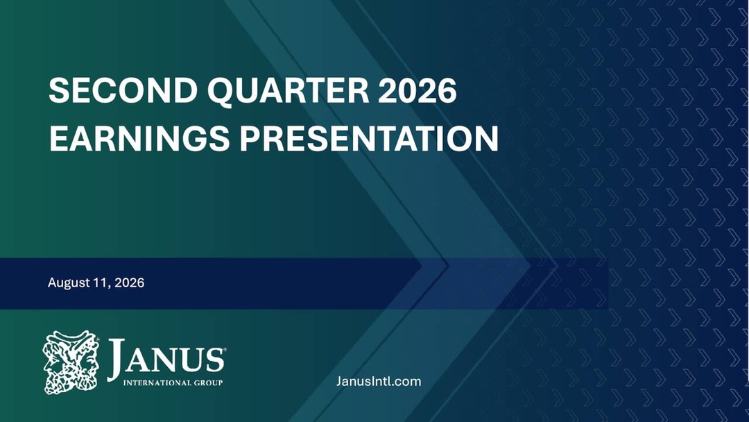 Janus International Group, Inc. 2026 Q2 - Results - Earnings Call ...